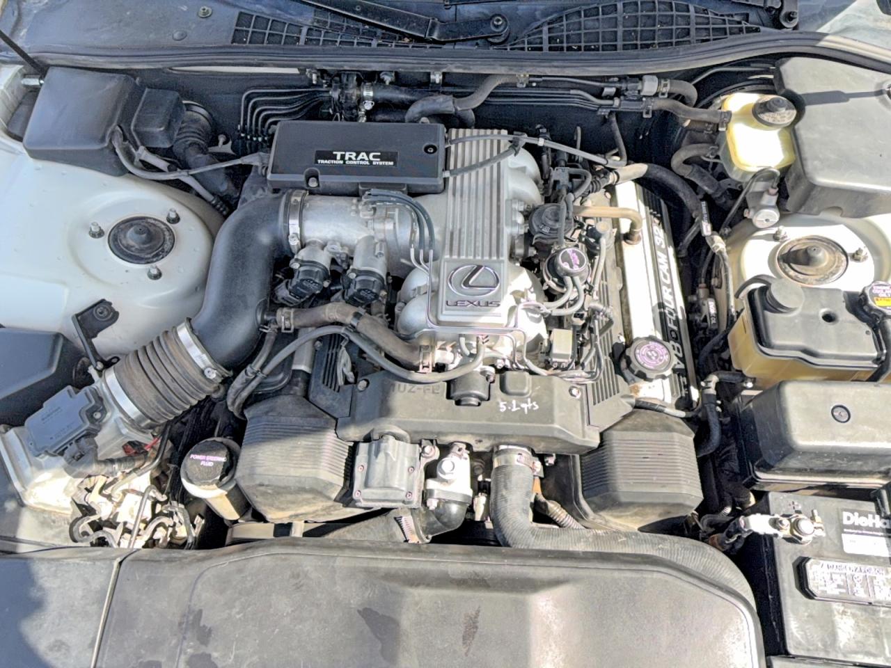 1992 Lexus Ls 400 bas VIN JT8UF11E8N0141128 photo 7