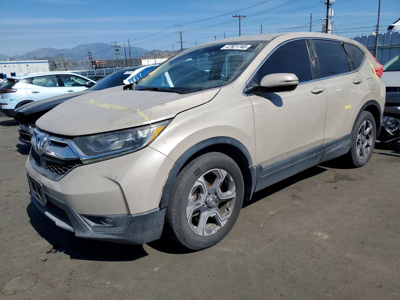 2017 Honda Crv VIN 5J6RW1H52HL014224 photo 1