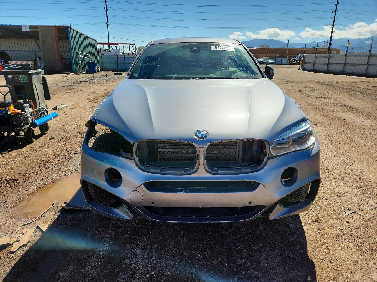 2018 BMW X6 VIN 5UXKU2C50J0Z62590 photo 5