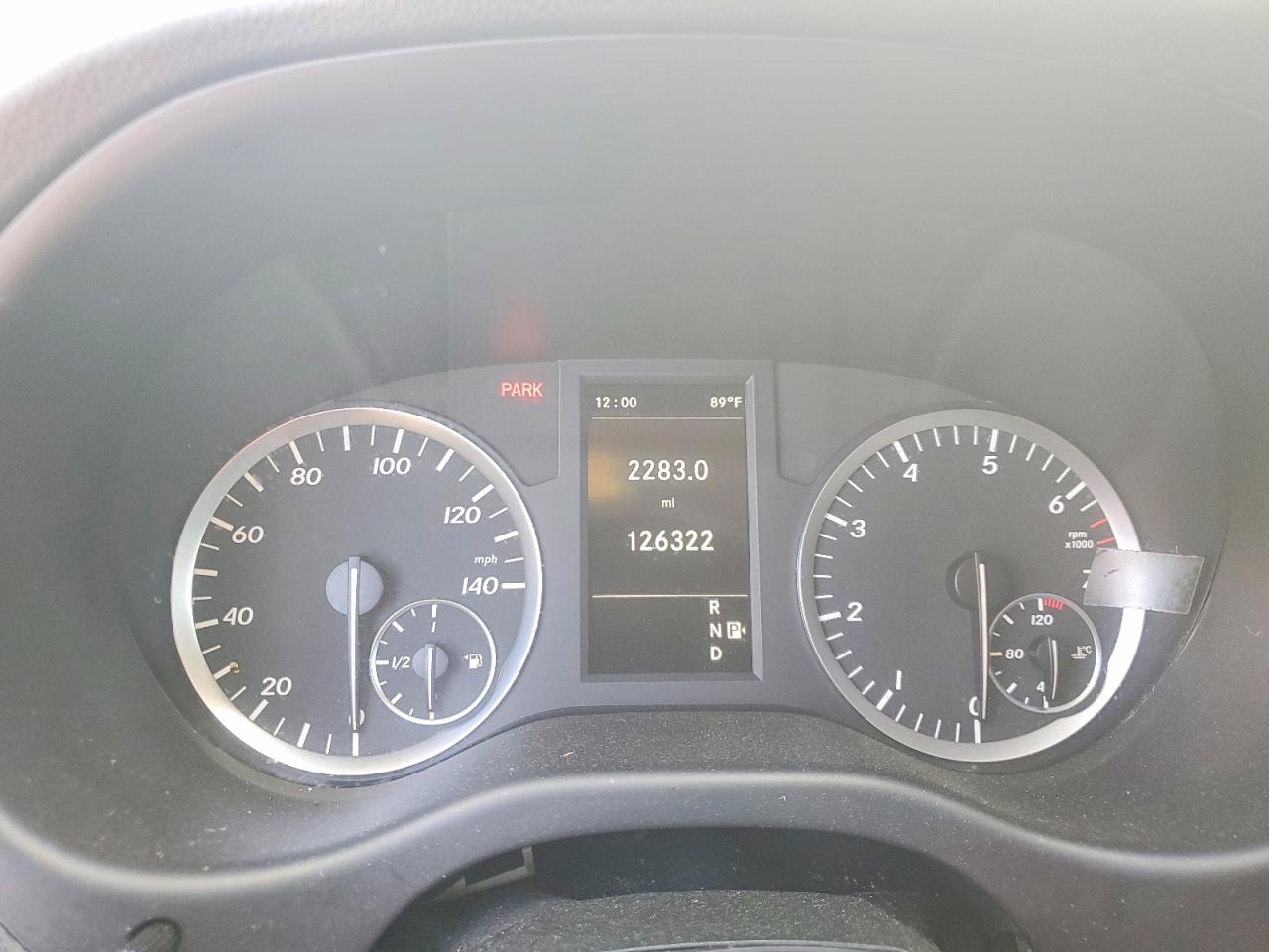 2016 Mercedes-Benz Metris VIN WD4PG2EE6G3090988 photo 9