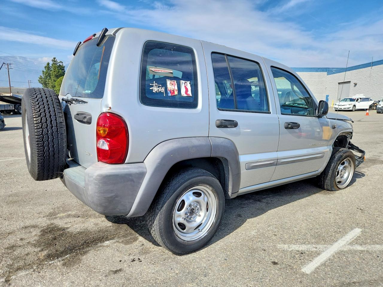 2002 Jeep Liberty VIN 1J4GK48K02W265789 photo 3