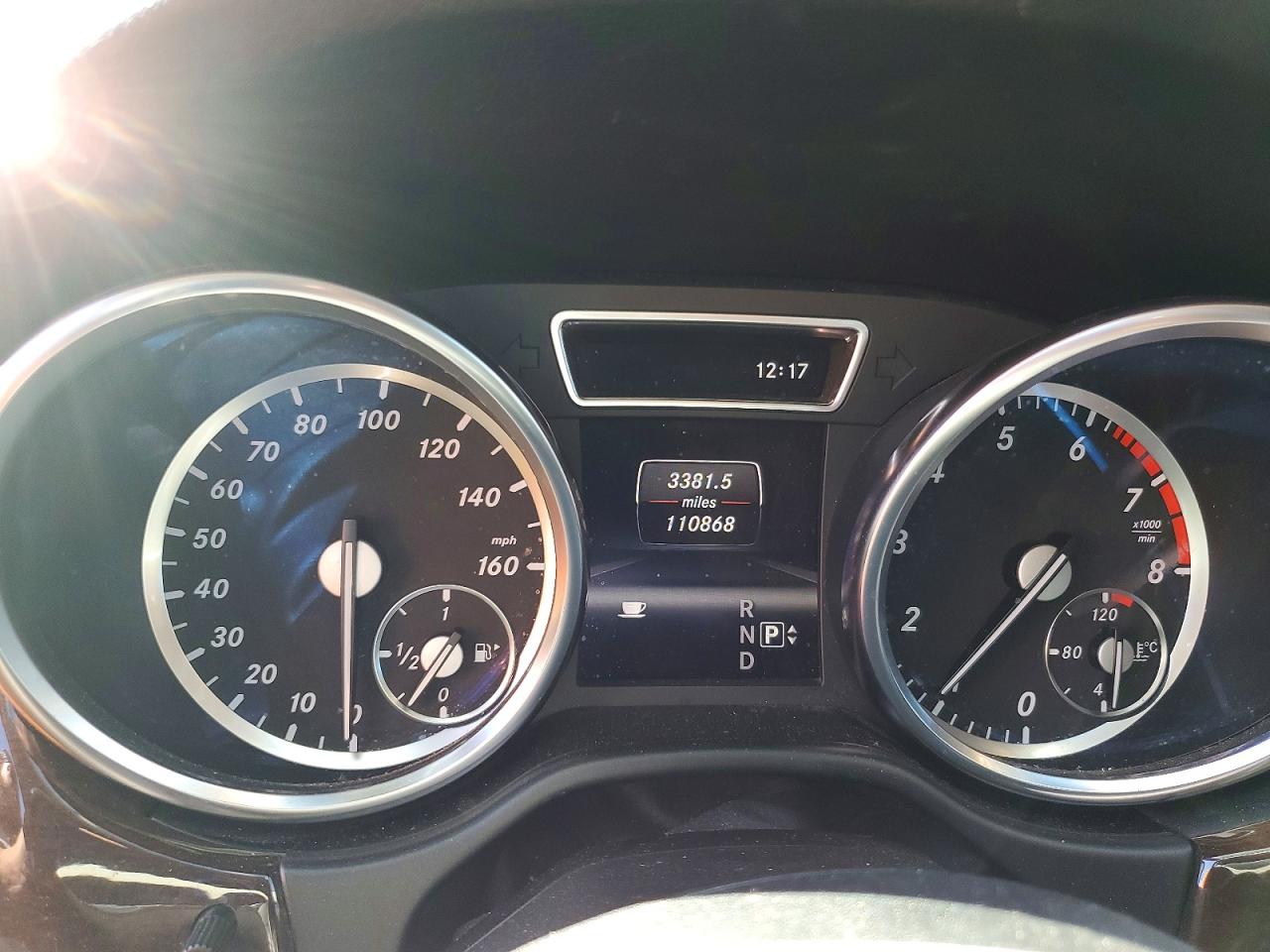 2013 Mercedes M-class VIN 4JGDA5JB0DA144185 photo 9
