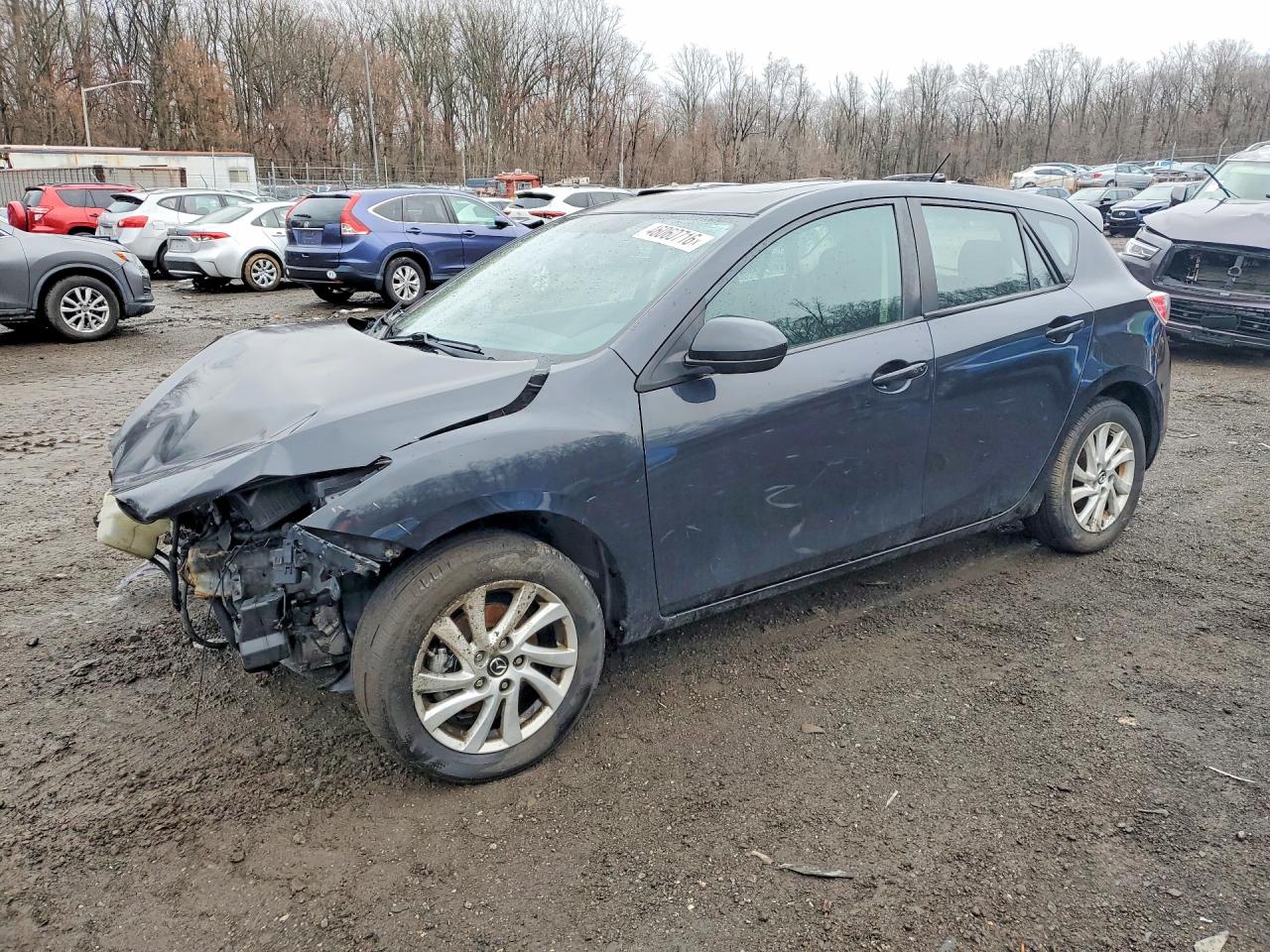 2013 MAZDA 3 VIN JM1BL1LP6D1744202 photo 1