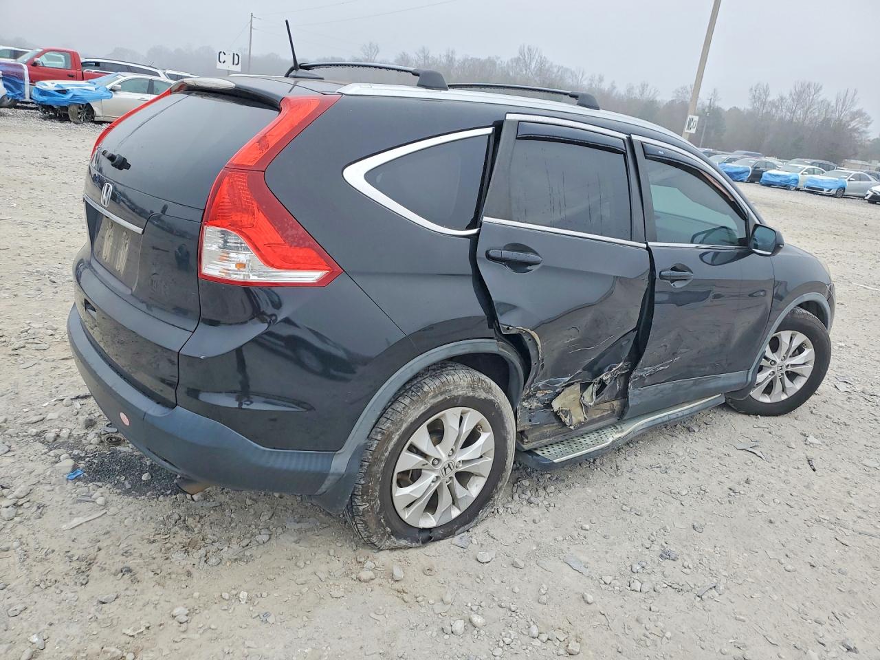 2013 Honda Crv VIN 5J6RM3H76DL017835 photo 3