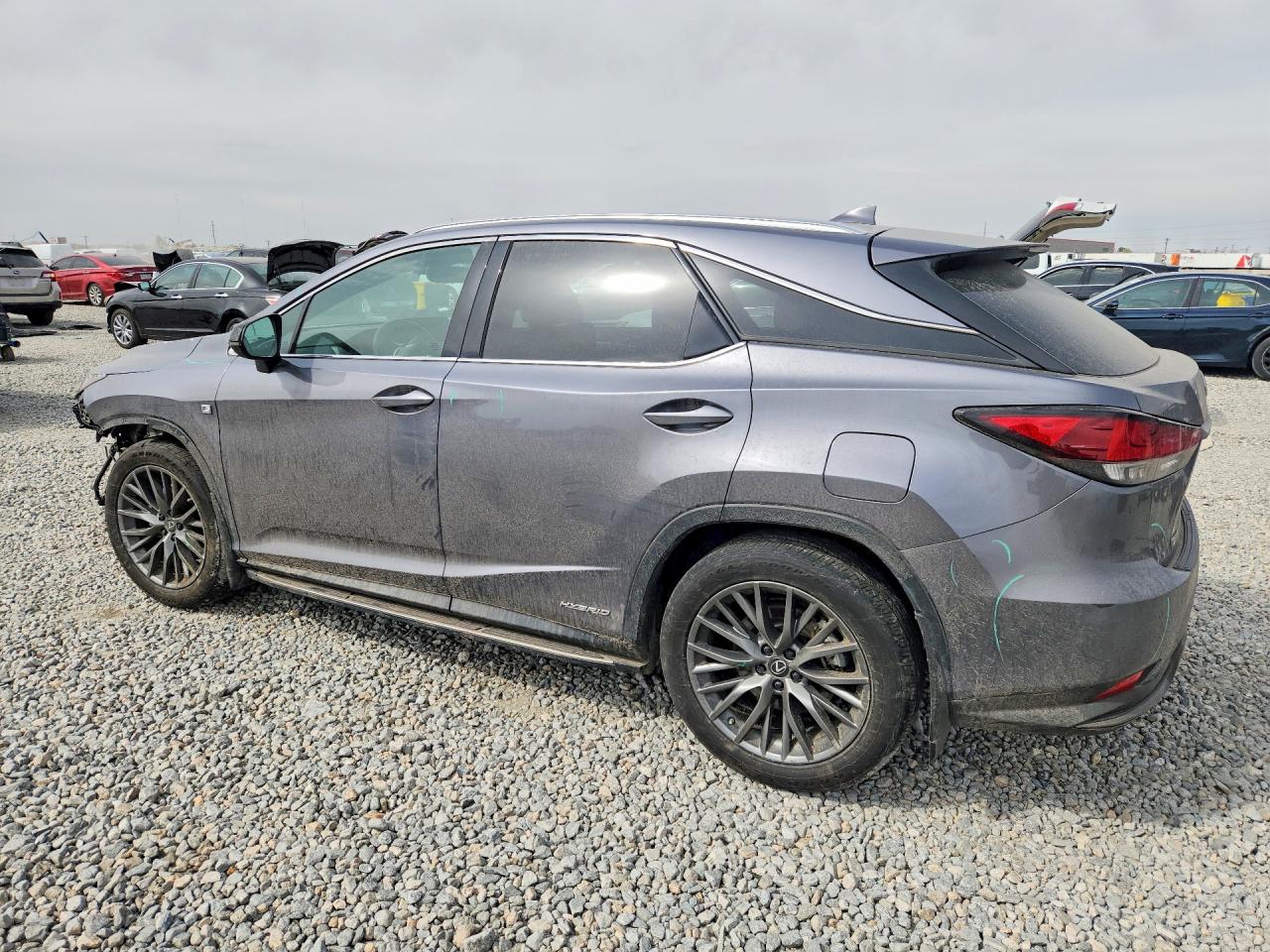 2022 Lexus Rx450 VIN 2T2YGMDA8NC082934 photo 2