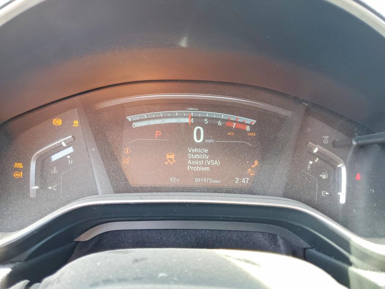 2017 Honda Crv VIN 5J6RW1H52HL014224 photo 9