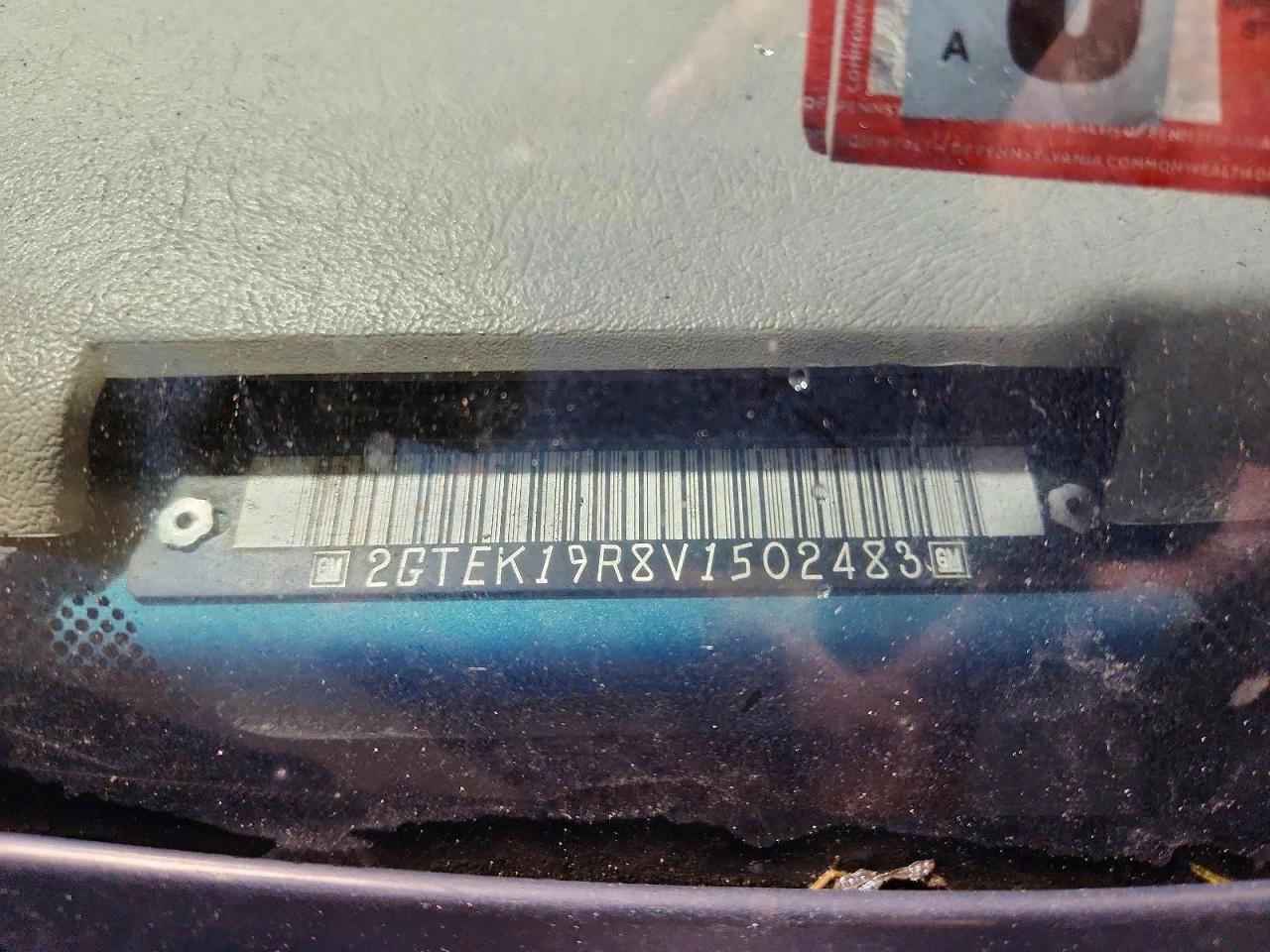 1997 GMC SIERRA VIN 2GTEK19R8V1502483 photo 12