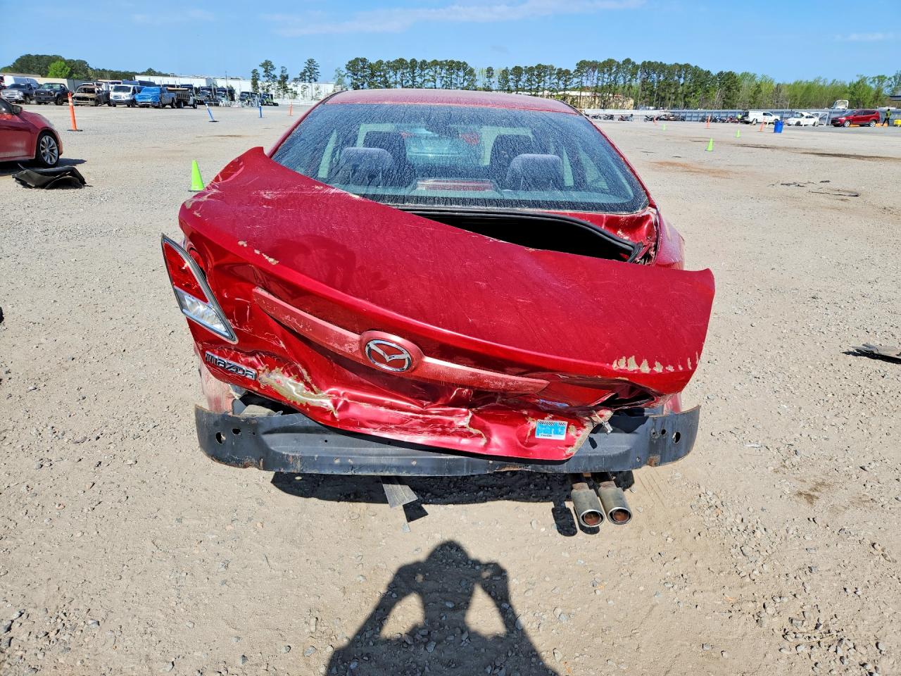 2010 MAZDA 6 VIN 1YVHZ8BH7A5M45859 photo 6