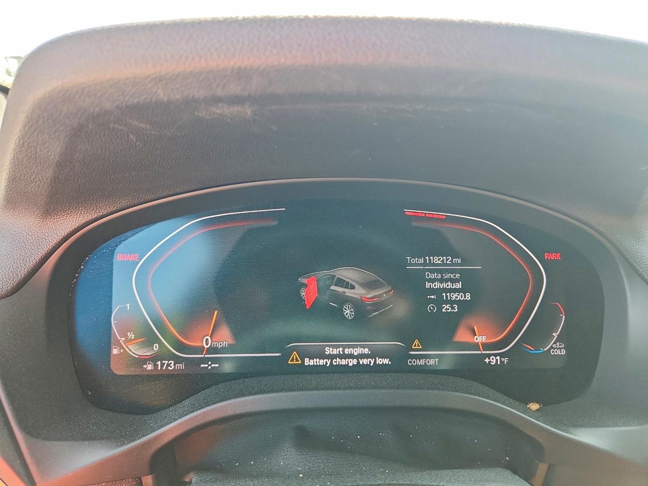 2020 BMW X4 VIN 5UX2V1C02L9B53802 photo 9