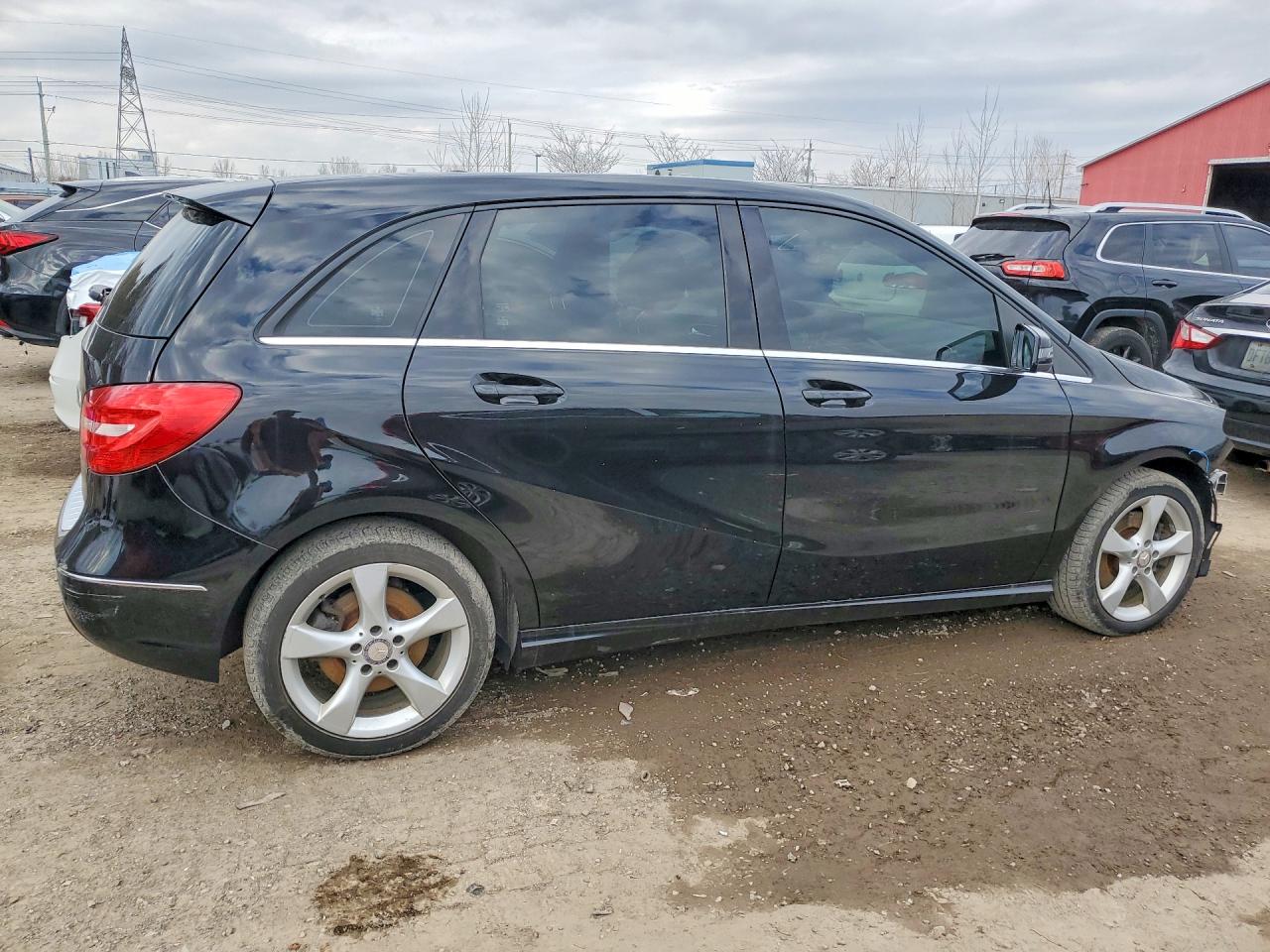 2014 Mercedes B-class VIN WDDMH4EB7EJ242867 photo 3