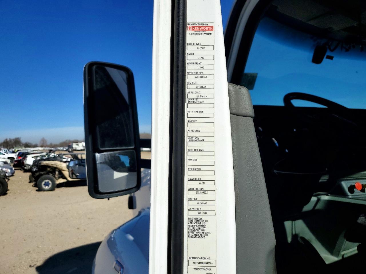 2021 KENWORTH All other VIN 1XKYA48X8MJ440786 photo 10