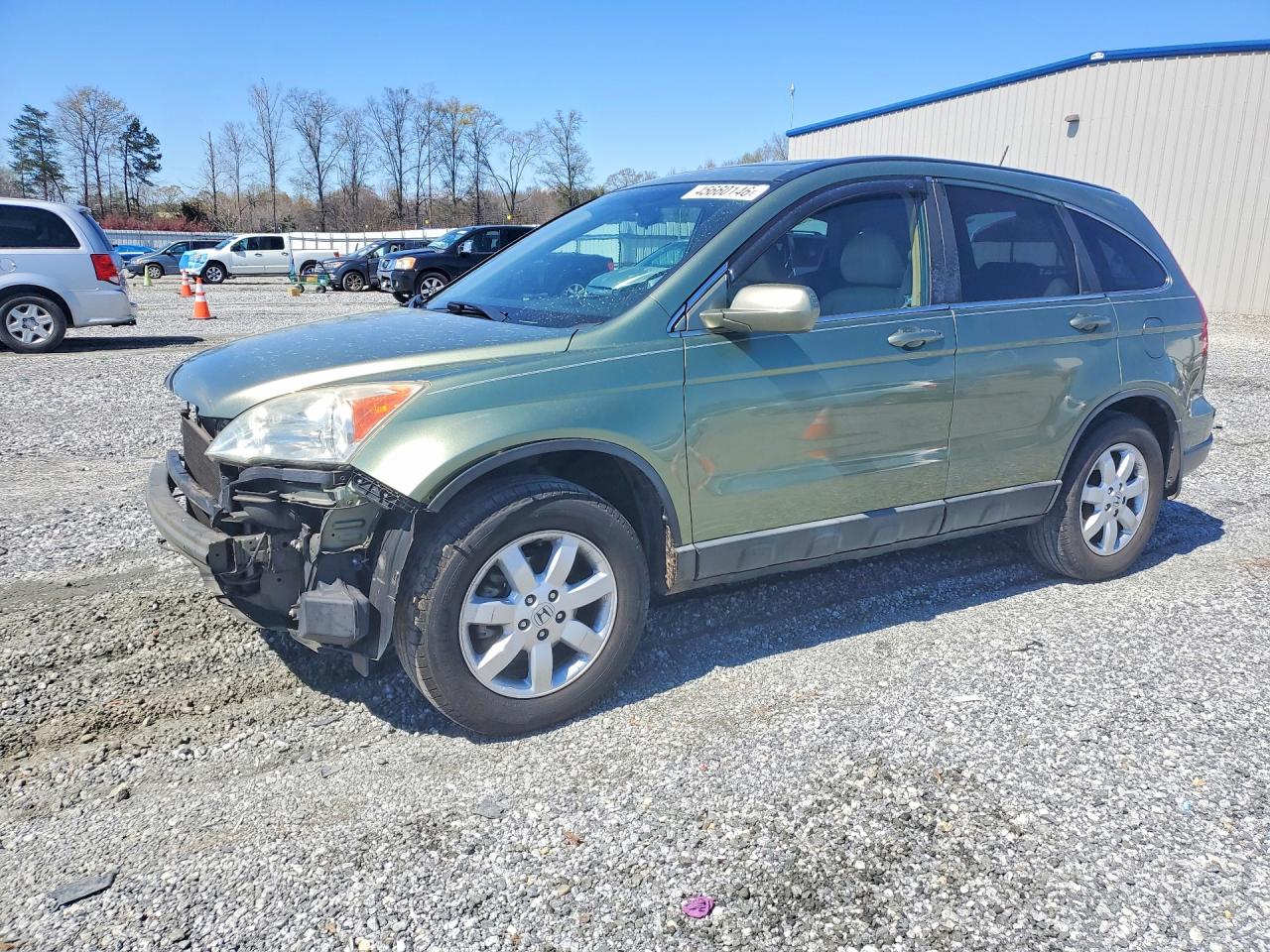 2009 Honda Crv VIN 5J6RE38709L000890 photo 1
