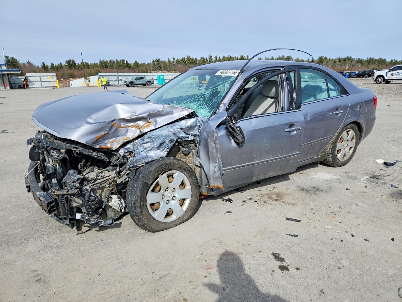 2007 Hyundai Sonata VIN 5NPET46C47H238775 photo 1