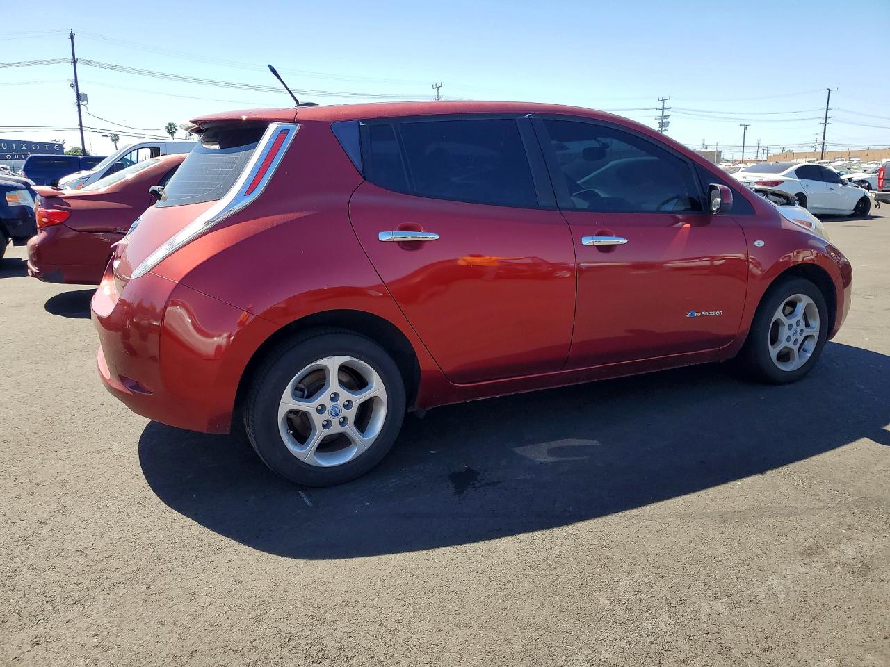 2011 Nissan Leaf VIN JN1AZ0CP9BT003440 photo 3