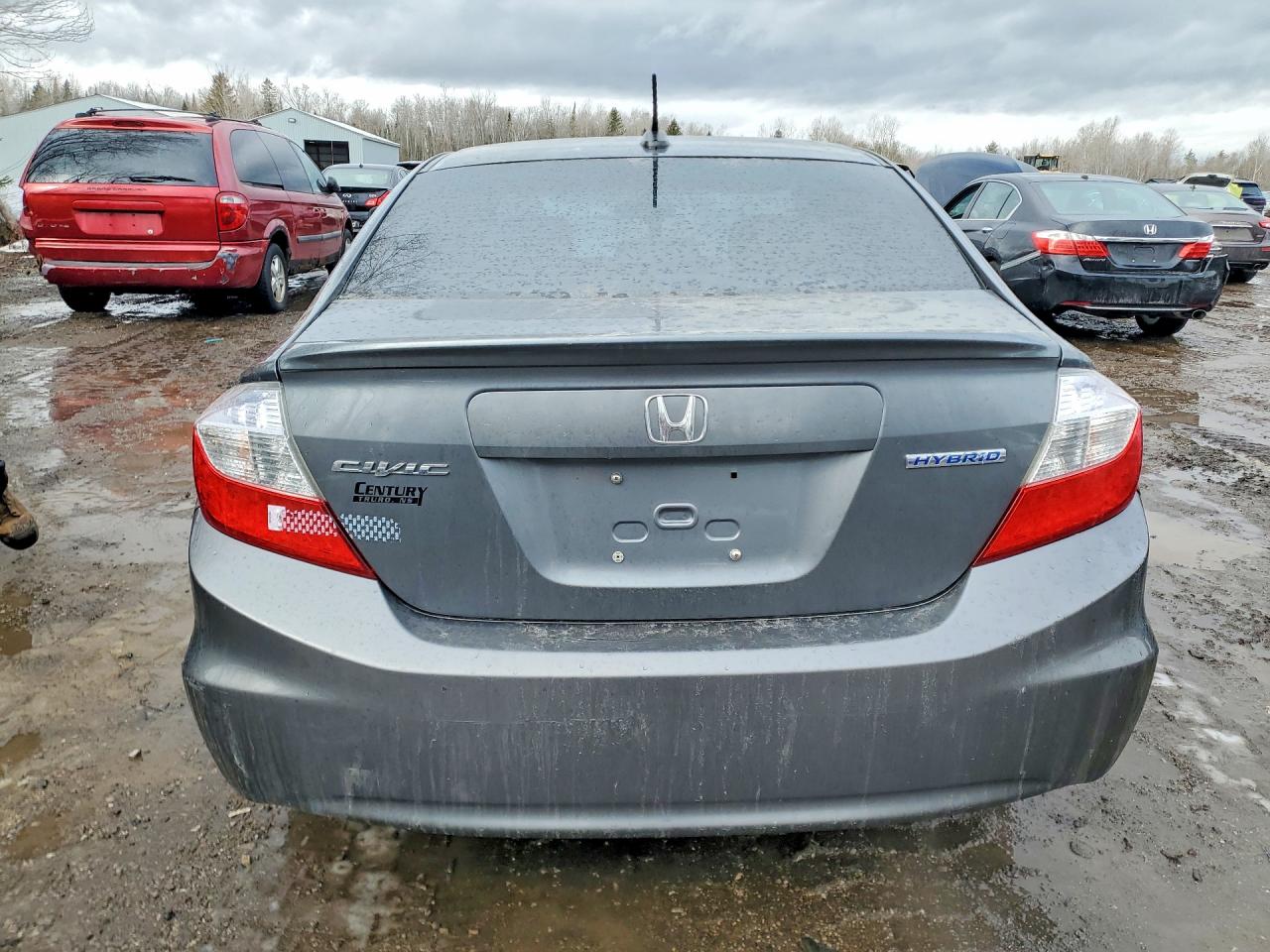 2012 Honda Civic VIN JHMFB4F27CS800256 photo 6