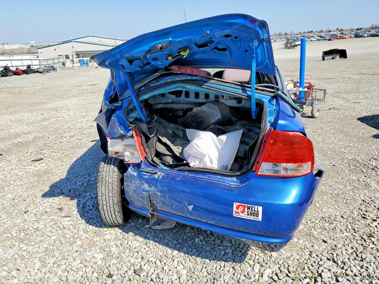 2005 Chevrolet Aveo VIN KL1TD52615B458035 photo 6