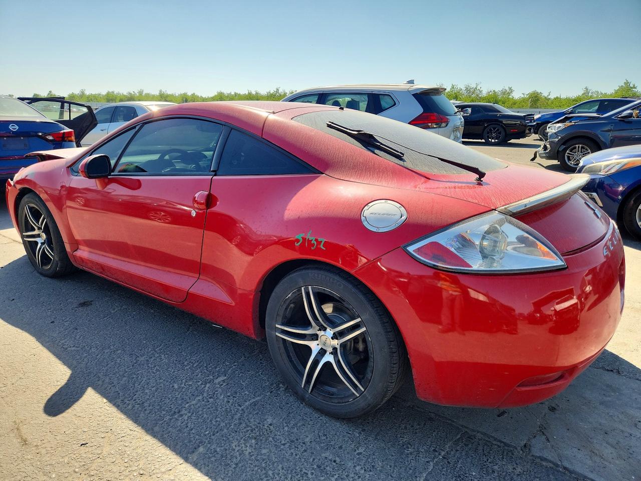 2007 Mitsubishi ECLIPSE VIN 4A3AK34T87E057464 photo 2
