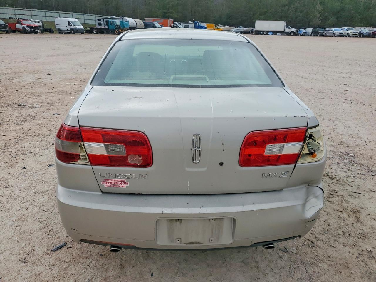 2007 LINCOLN Mkz VIN 3LNHM26T07R634189 photo 6