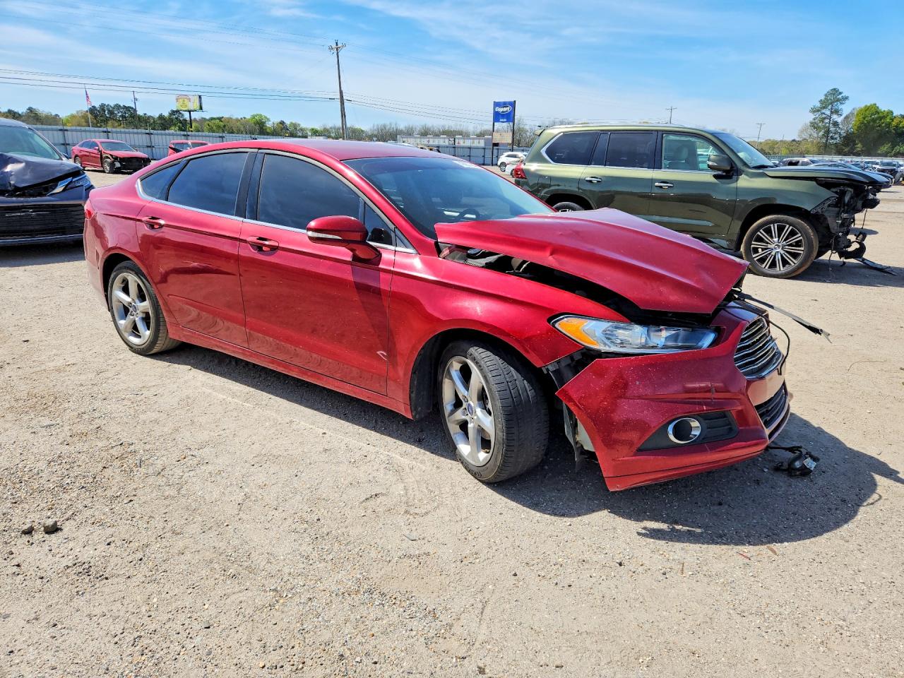 2014 FORD Fusion VIN 3FA6P0HD6ER224352 photo 4