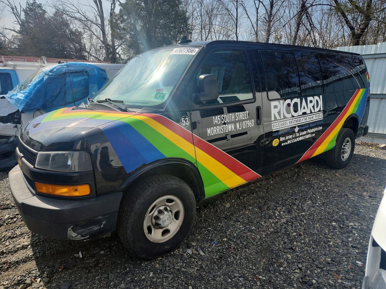 2019 CHEV Express VIN 1GCZGHFG2K1159377 photo 1