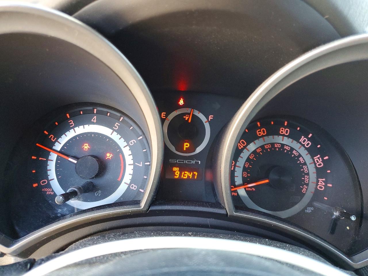 2012 Scion Tc VIN JTKJF5C7XC3029512 photo 9