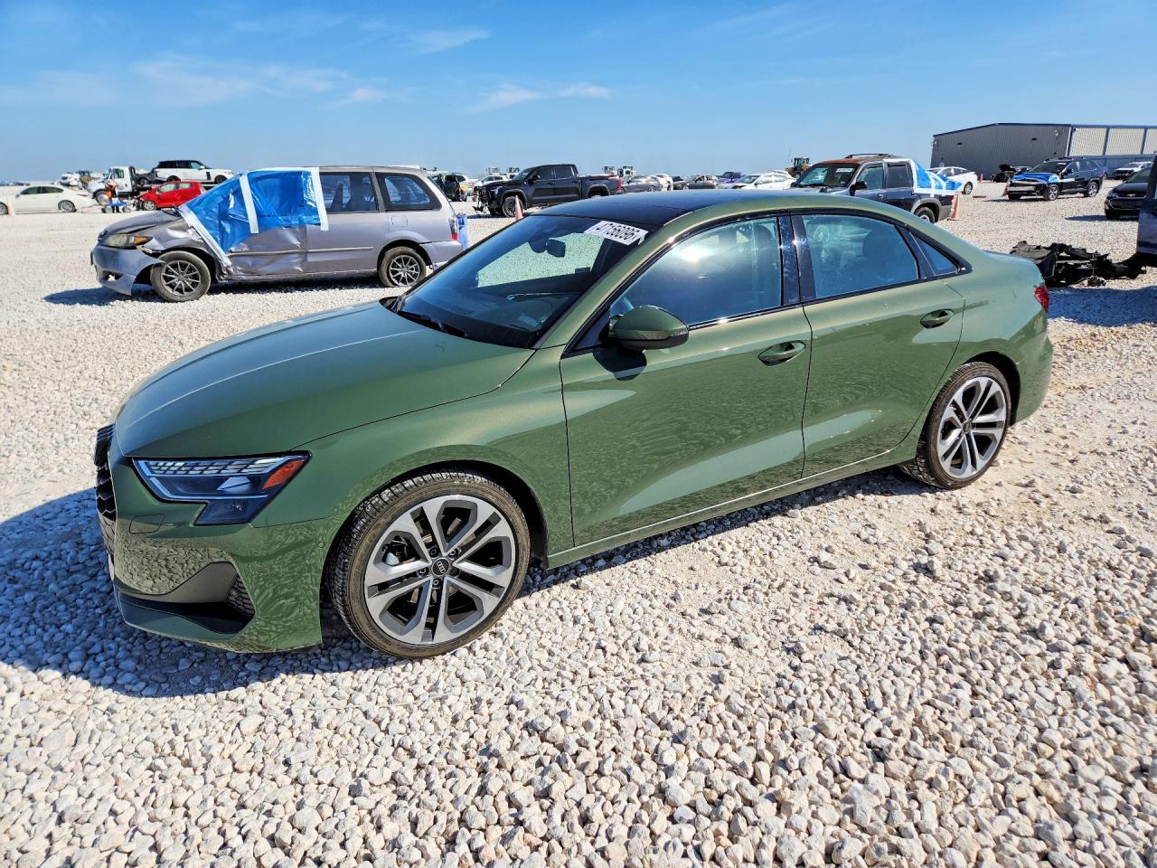 2025 Audi A3 VIN WAUHUDGY3SA071133 photo 1