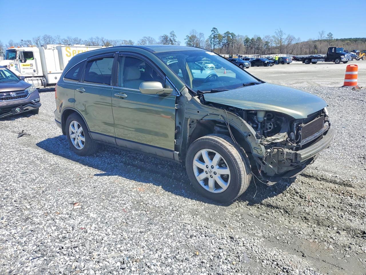 2009 Honda Crv VIN 5J6RE38709L000890 photo 4