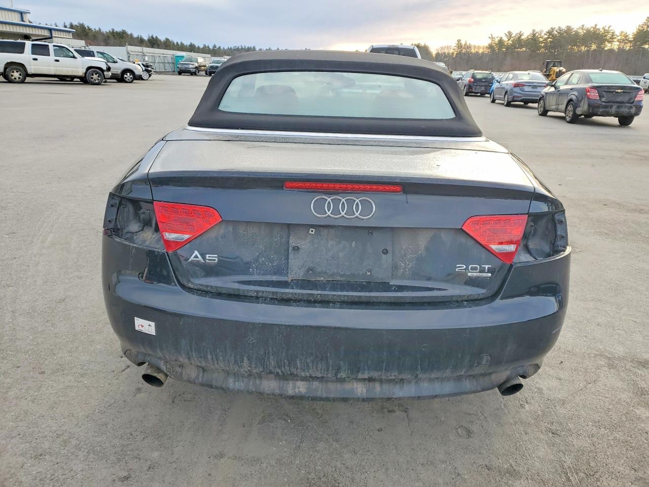 2012 Audi A5 VIN WAULFAFH1CN004030 photo 6