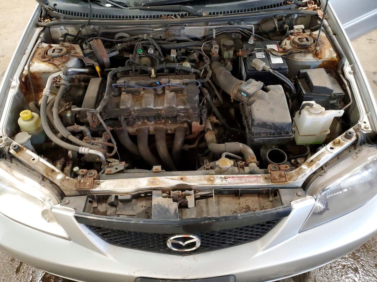 2002 Mazda Protege VIN JM1BJ226621549654 photo 11