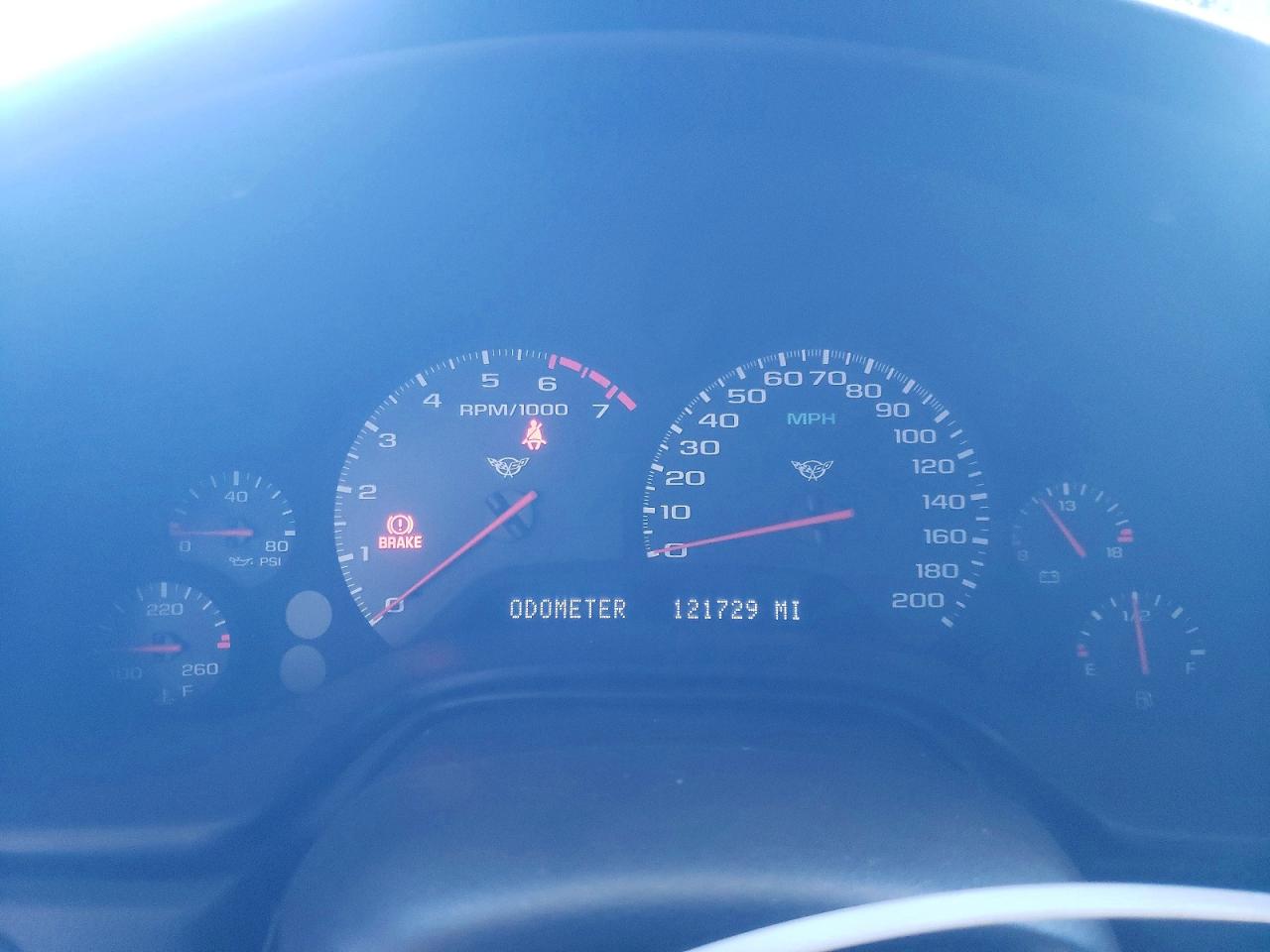 1998 CHEV Corvette VIN 1G1YY22GXW5102704 photo 9