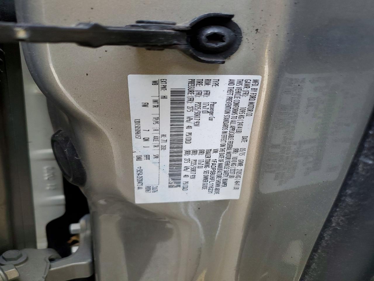 2015 Ford Cmax VIN 1FADP5BU6FL116231 photo 12