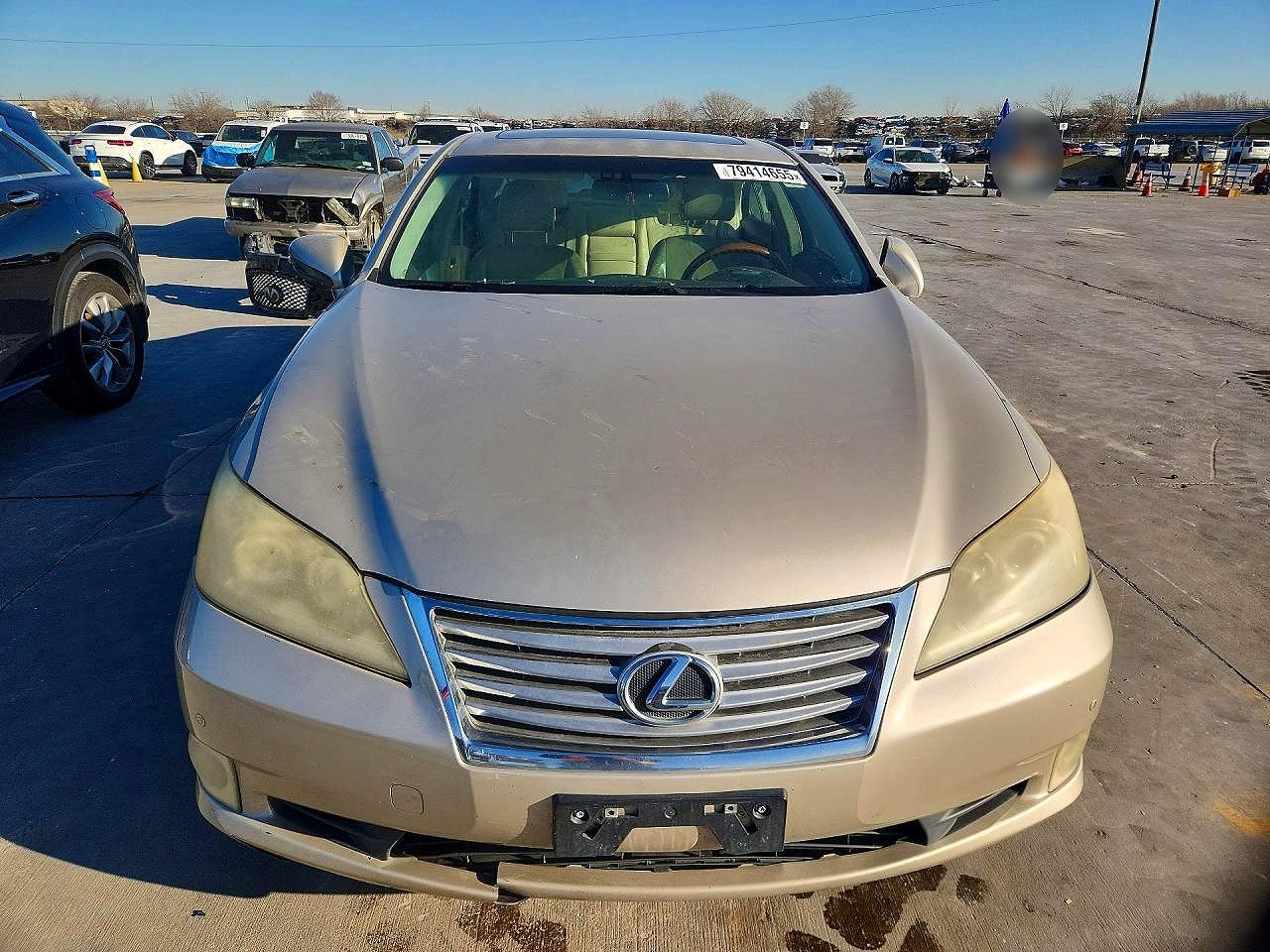 2011 LEXUS ES350 VIN JTHBK1EG2B2439379 photo 5
