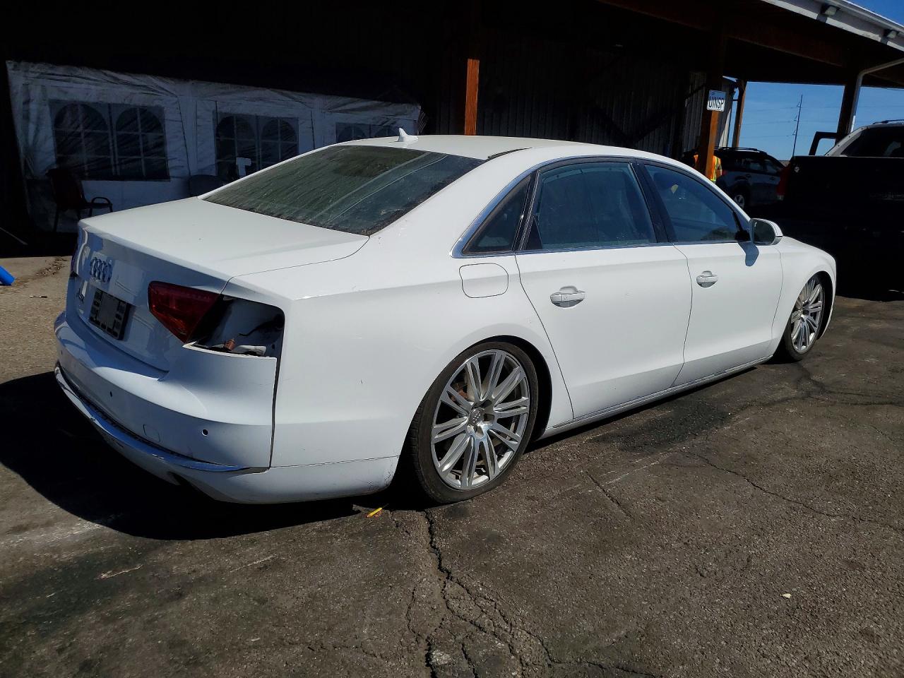 2014 AUDI A8 VIN WAURGAFD7EN008753 photo 3