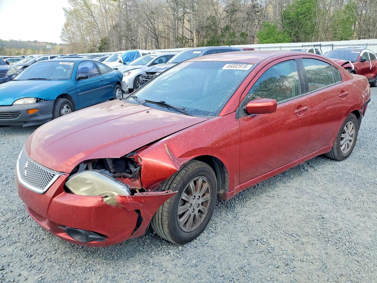2012 Mitsubishi Galant fe VIN 4A32B2FF1CE021860 photo 1