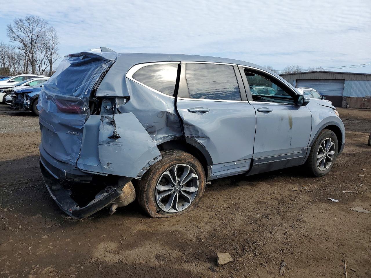 2021 Honda Crv VIN 2HKRW2H80MH617676 photo 3