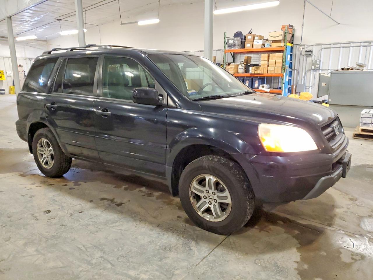 2004 Honda Pilot VIN 2HKYF18404H559457 photo 4