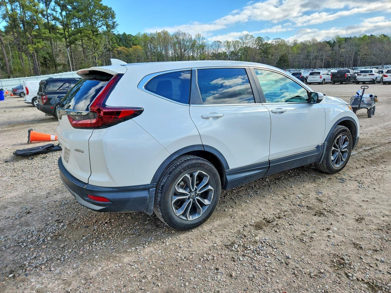 2022 Honda Crv VIN 2HKRW2H89NH647129 photo 3