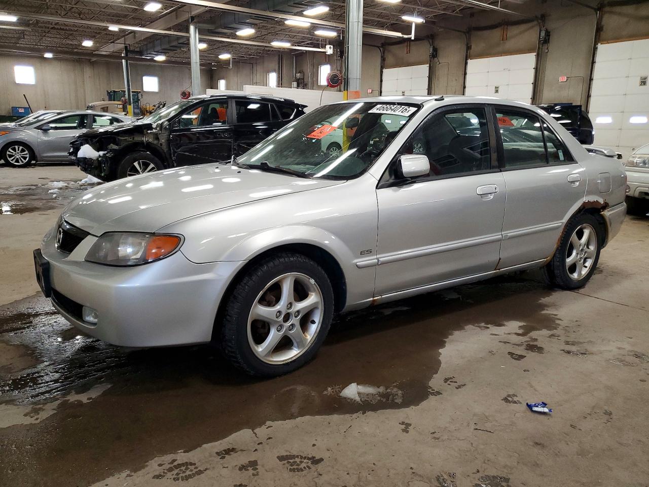 2002 Mazda Protege VIN JM1BJ226621549654 photo 1