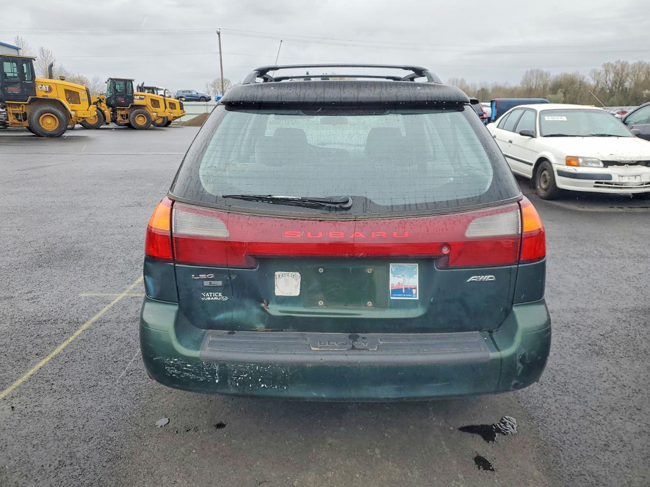 2000 Subaru LEGACY VIN 4S3BH6350Y7301933 photo 6