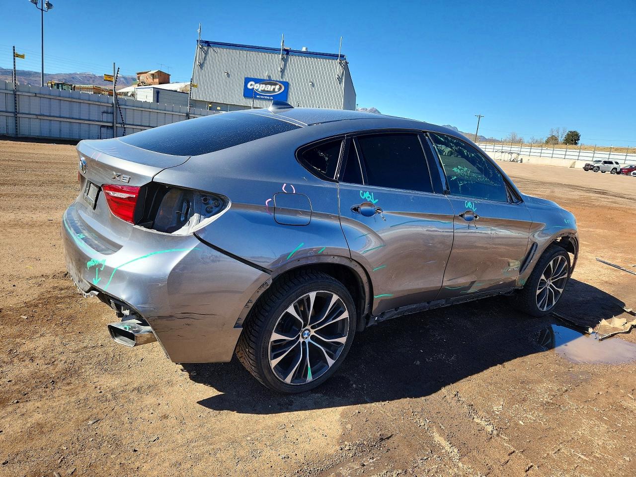 2018 BMW X6 VIN 5UXKU2C50J0Z62590 photo 3
