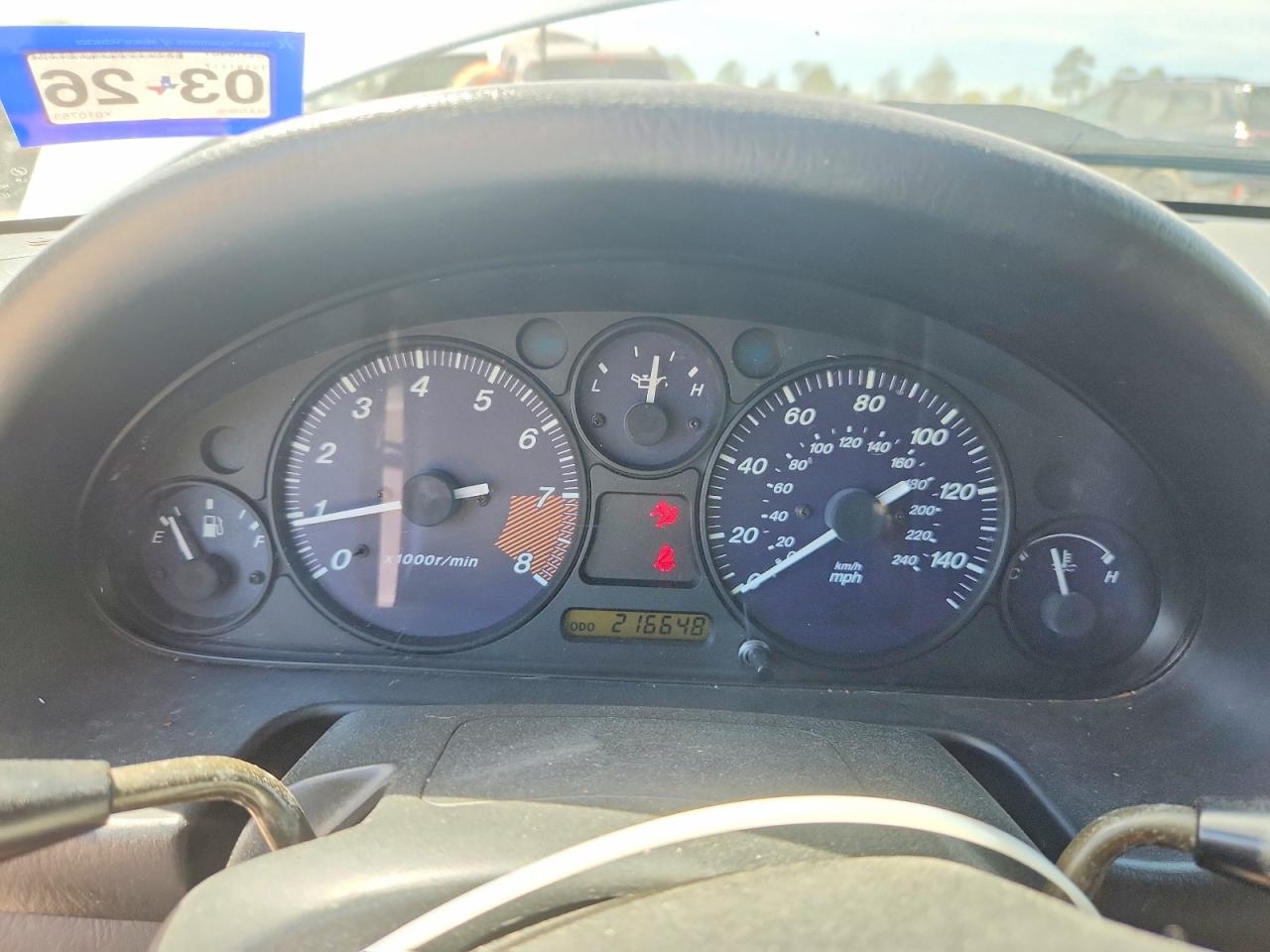 1999 Mazda Mx5 VIN JM1NB3530X0107533 photo 9
