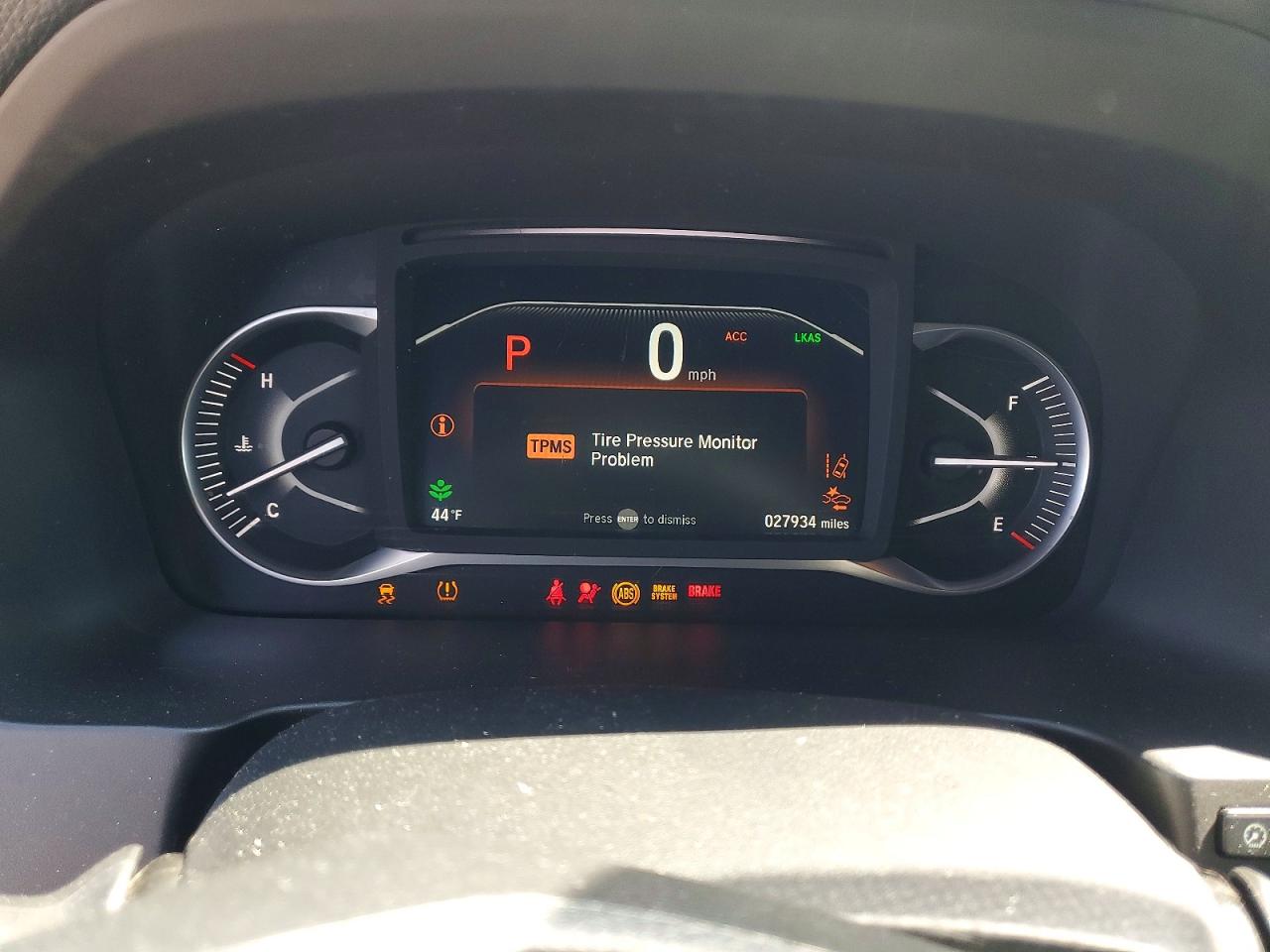 2024 HONDA Passport VIN 5FNYF8H55RB011719 photo 9