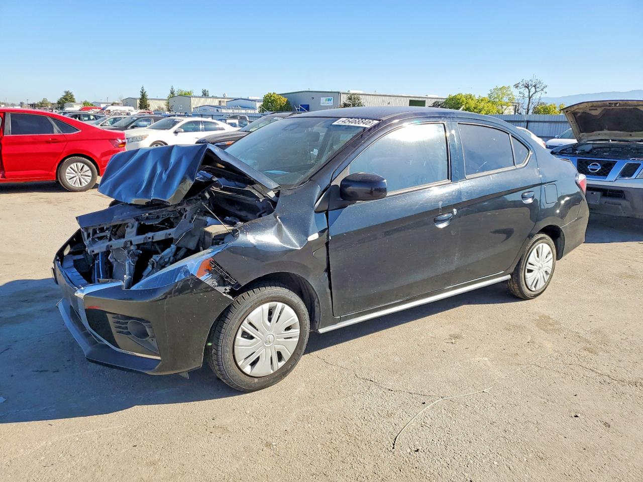 2022 MITSUBISHI Mirage VIN ML32FUFJ5NHF07036 photo 1