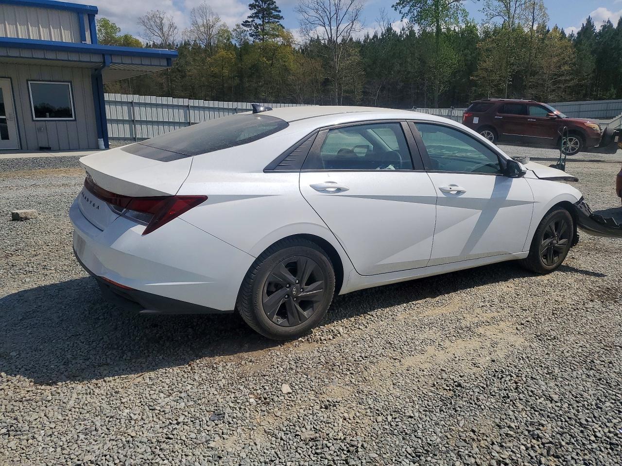 2021 Elantra VIN 5NPLM4AG3MH018974 photo 3