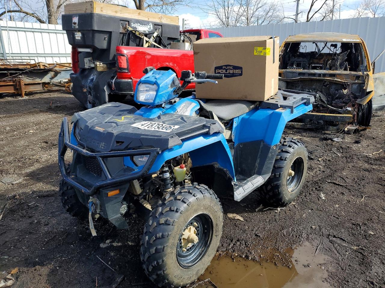 2019 Polaris Atv VIN 4XASEA573KA621405 photo 2