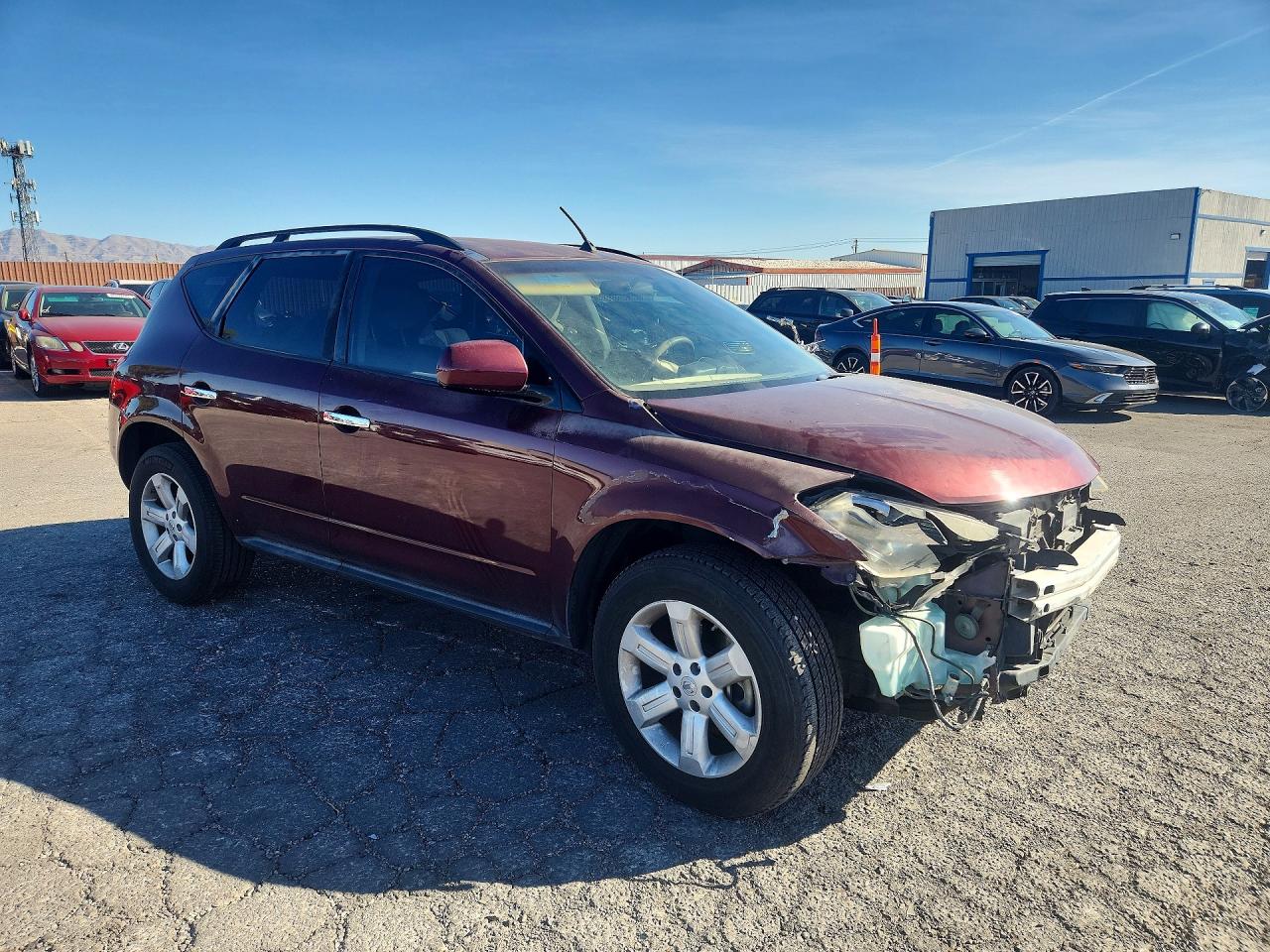 2007 NISS Murano VIN JN8AZ08W57W638050 photo 4