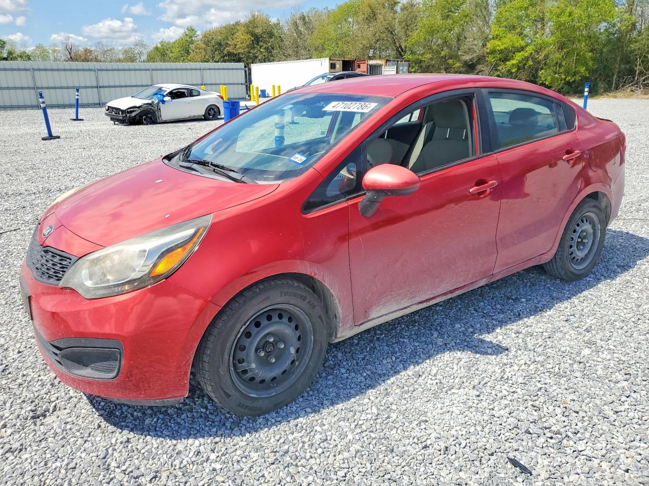 2015 Kia Rio VIN KNADM4A3XF6503866 photo 1