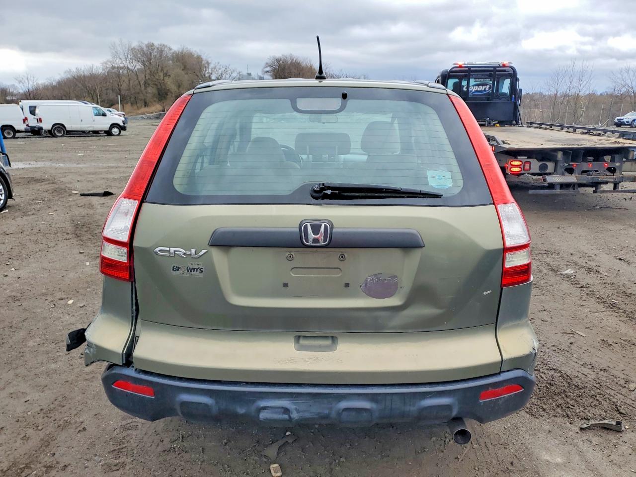 2008 Honda Crv VIN 5J6RE48338L027535 photo 6