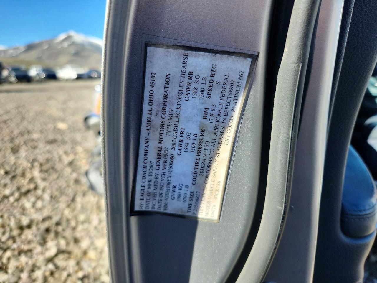 2007 Cadillac All other VIN 1GEEH06YX7U500690 photo 12