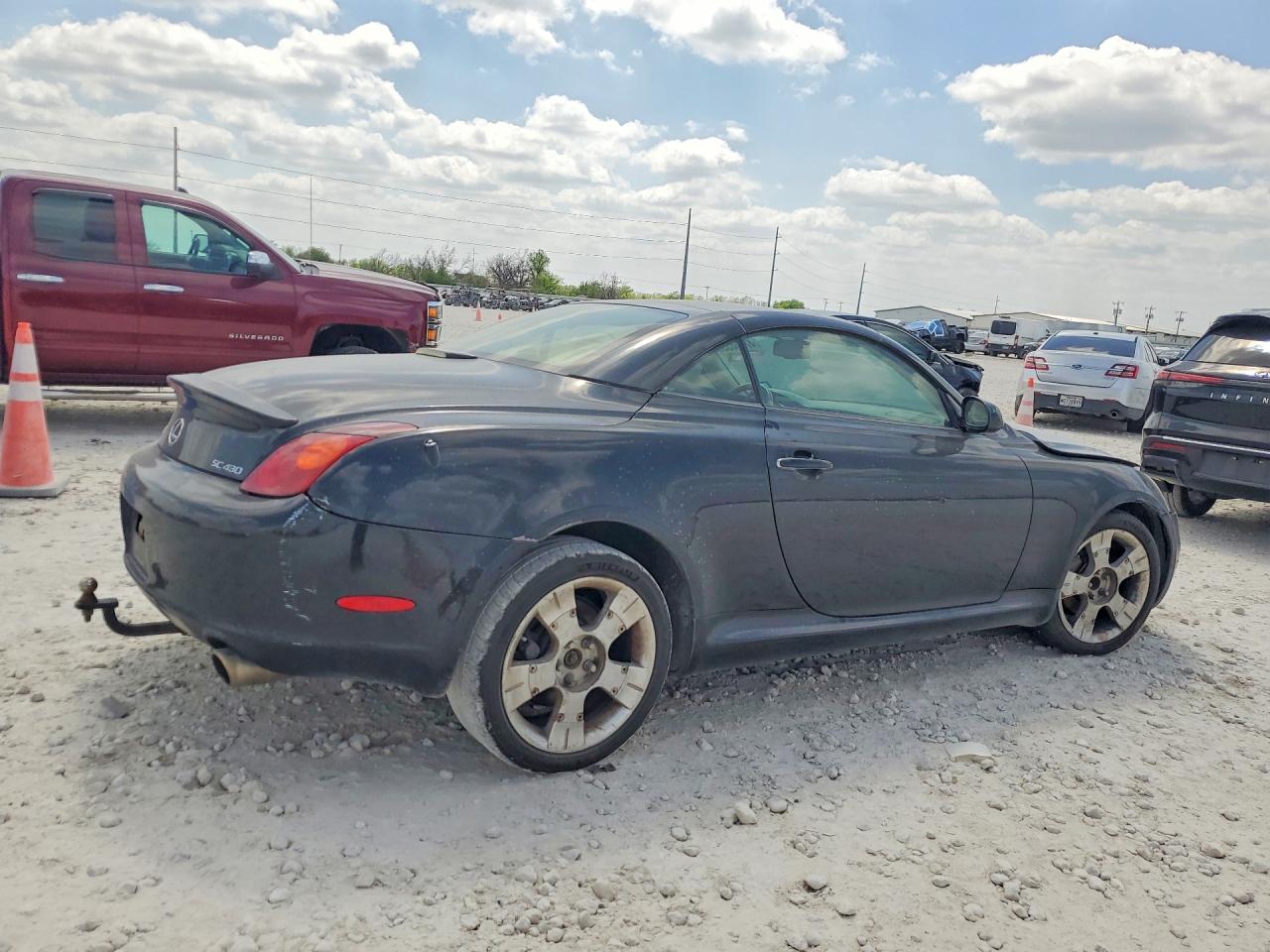 2003 Lexus Sc 430 bas VIN JTHFN48Y730038910 photo 3